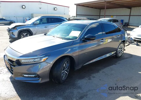 2018 Honda Accord Hybrid Touring from USA, damaged, VIN 1HGCV3F96JA012804